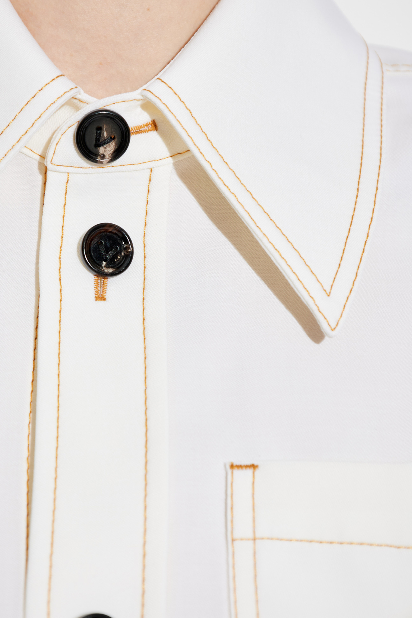 【non＊ 】BOTTEGA VENETA ニットポロ Bottega Veneta Ribbed Knit Top - Women's L – Fashionably Yours